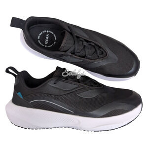 Vessi Tidal Mens 12 Black White Waterproof Knit Dyma-Tex Casual Everyday Sneaker